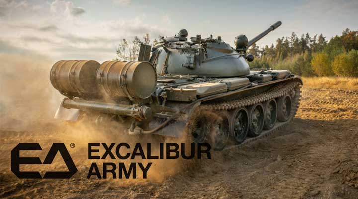 EXCALIBUR ARMY harci járművek és tüzérségi rendszerek